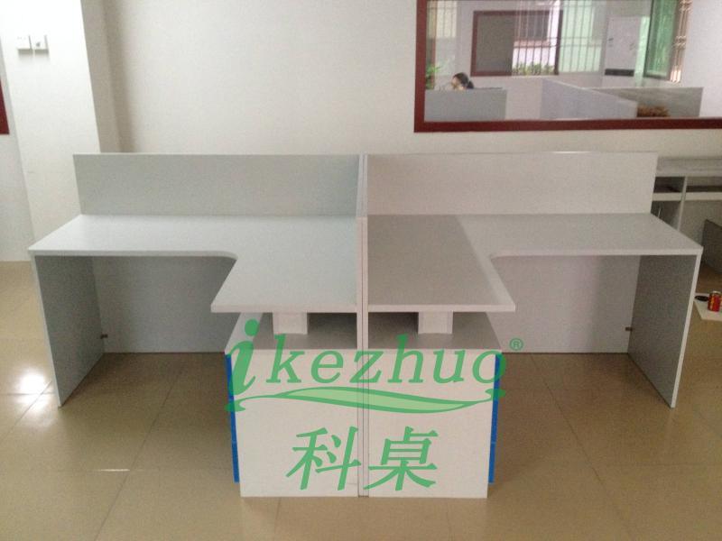 T14屏风办公桌 屏风工位 屏风隔断办公台